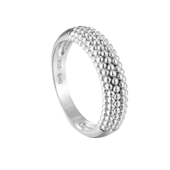Sterling Silver Beaded Dot Ring - Image 3