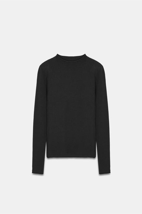 Dames Slim-fit Geribbelde Halve Coltrui - Image 4