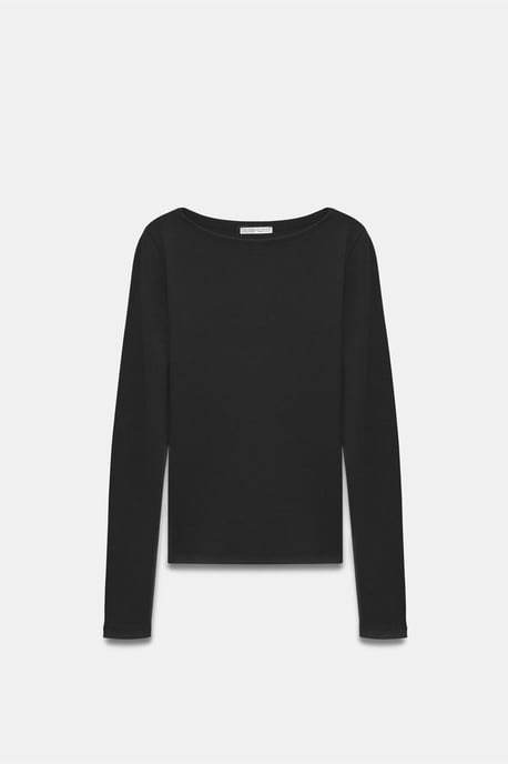 Dames Geribbeld Bootneck Slim-fit Trui - Image 6