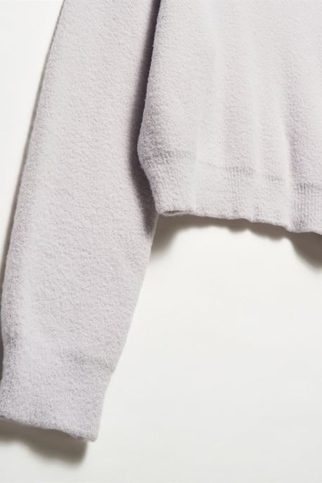 Dam Solid Relaxed Crew Neck Tröja - Image 3