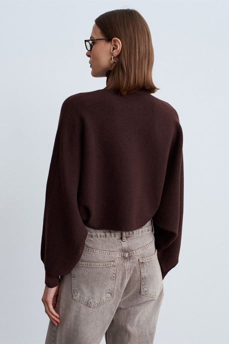 Dames Oversized Korte Coltrui - Image 4