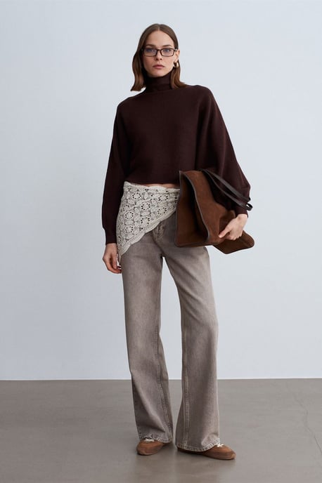 Dames Oversized Korte Coltrui - Image 5