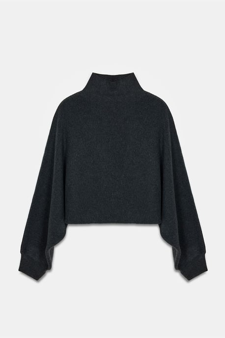 Dames Oversized Cropped Coltrui - Image 5