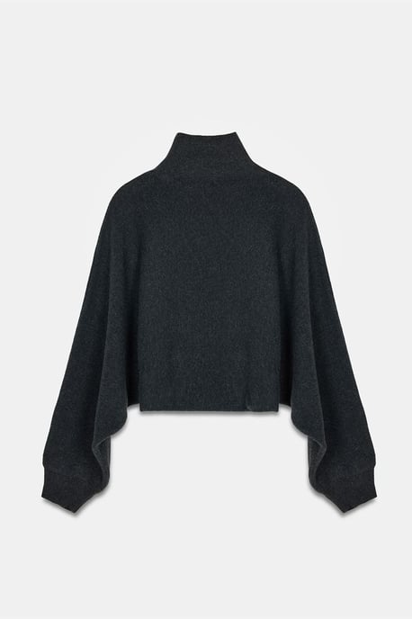 Dames Oversized Cropped Coltrui - Image 6