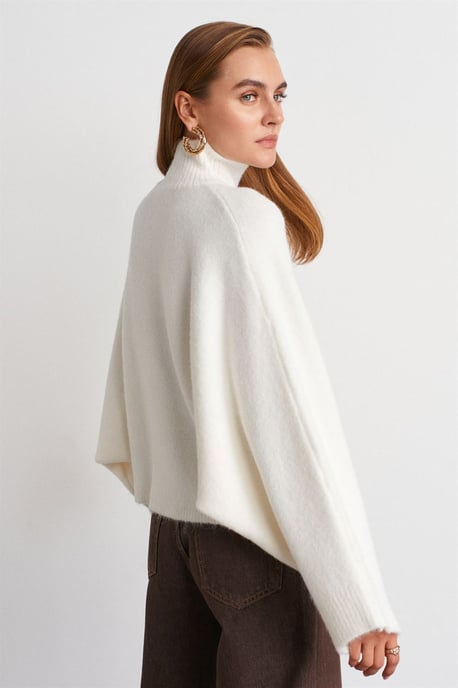 Oversized Geribbelde Coltrui - Image 2