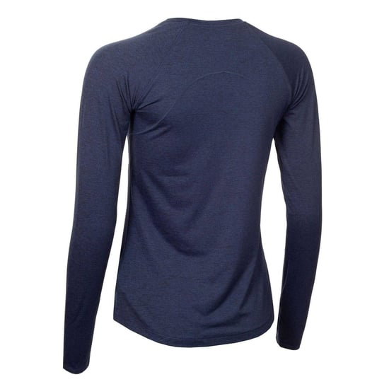 Calvin Klein Långärmad T-shirt för kvinnor och damer (Marinblå marl) - Image 2