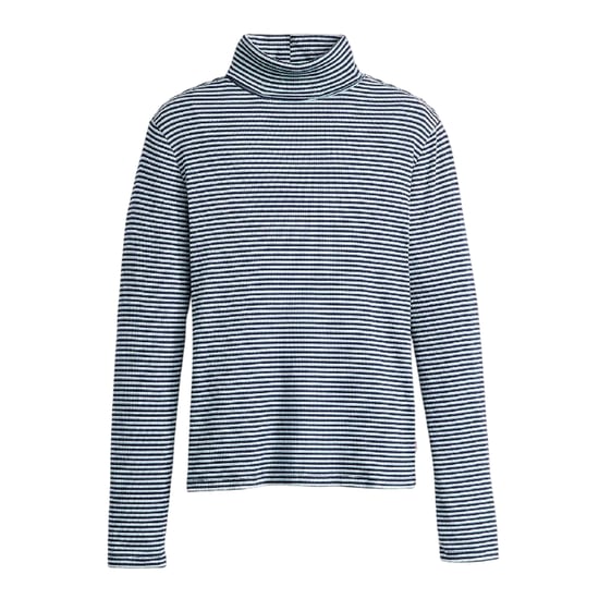 Levis Sköldpaddshalsad långärmad topp för dam och dam (Marinblå kavaj) - Image 2