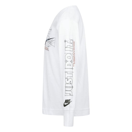 Nike Dames/Dames Blueprint T-shirt met lange mouwen (Wit) - Image 3