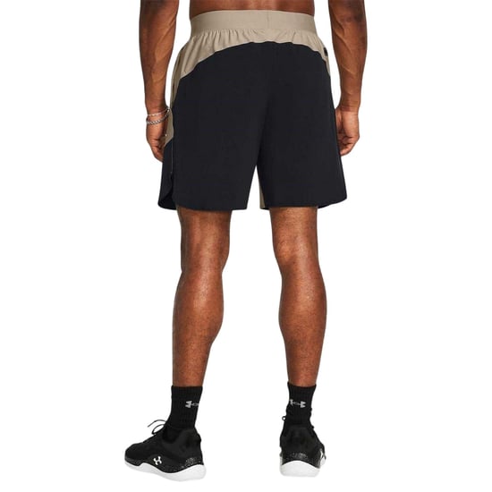 Under Armour Elite Korte Broek Heren (Bruin) - Image 5