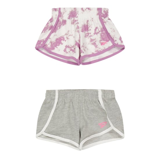 Reebok Jersey Tie Dye broekje voor babymeisjes (set van 2) (Orchidee) - Image 1