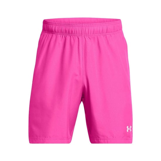 Under Armour Heren HalfBack Shorts met reliëf (Roze) - Image 2