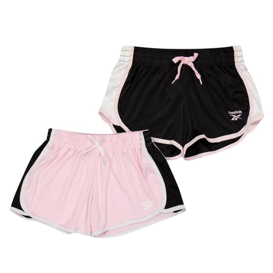 Reebok Meisjesshort met logo (Set van 2) (Roze Dame) - Image 1