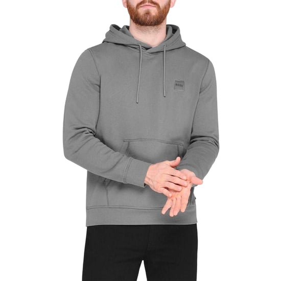 Boss Heren Wetalk Pullover Hoodie (Houtskool) - Image 3