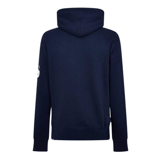 Money Heren Satijnen Hoodie met lange mouwen (Marine) - Image 2