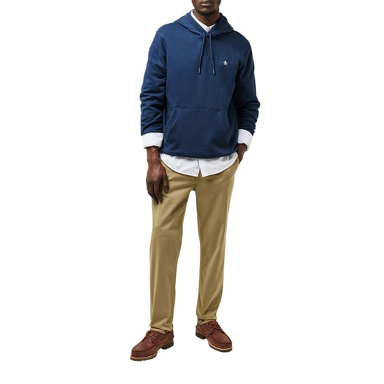 Original Penguin Heren Hooded Regular Hoodie (Yale Blauw) - Image 5