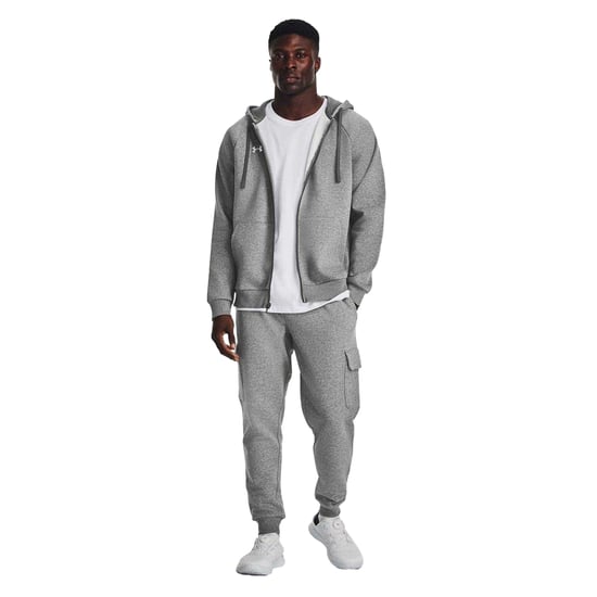 Under Armour Mens Rival Fleece Full Zip Hoodie (Kol) - Image 4