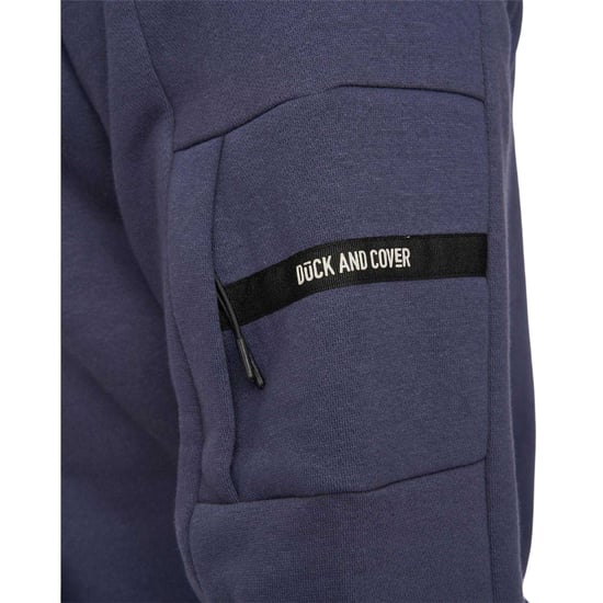 Duck and Cover Randolph Hoodie för herrar (Marinblått) - Image 4