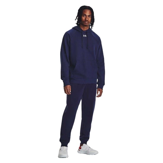 Under Armour Heren fleece hoodie (Middernacht marine) - Image 3