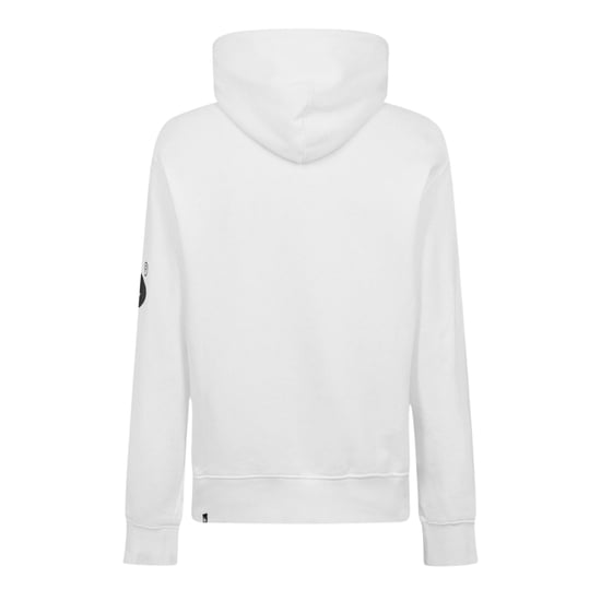 Money Heren Satijnen Hoodie met lange mouwen (Wit) - Image 2