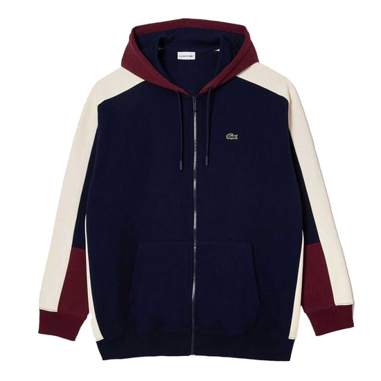 Lacoste Heren Full Zip Hoodie (Marine) - Image 2