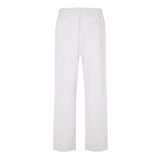 Off White Fleece Relaxed Fit Sweatbroek voor Volwassenen (Steen/Zwart) - Image 2