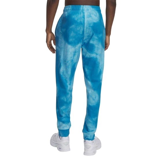 Under Armour Mens Rival Terry Towel Tie Dye Joggers (Blue) - Image 3