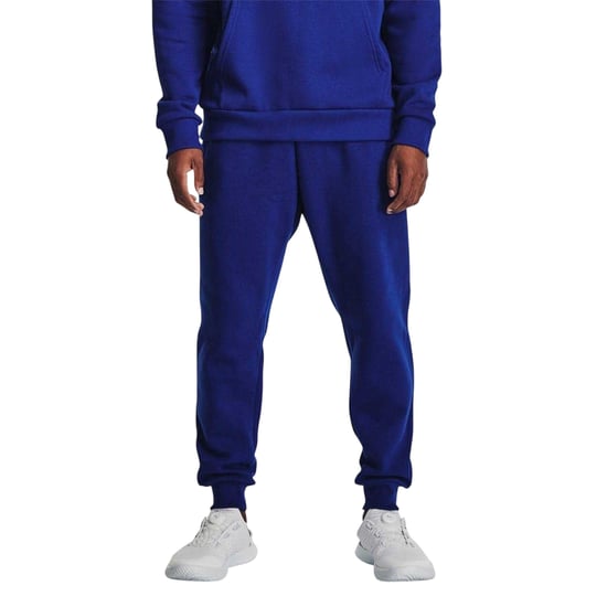 Under Armour Heren Rival Fleece Joggers (Donkerblauw) - Image 3