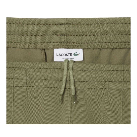 Lacoste Mens Pique Regular Sweatpants (Green) - Image 2