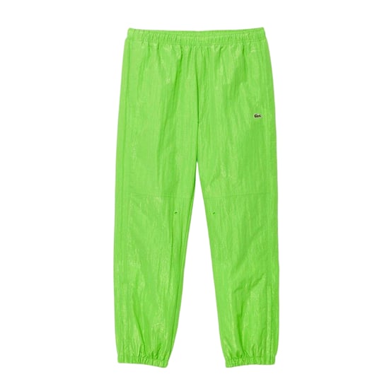 Lacoste Mens Woven Tracksuit Bottoms (Lime Green) - Image 2