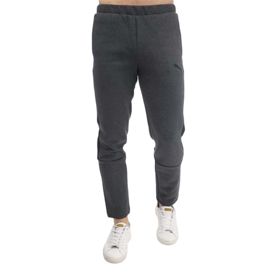 Puma Heren trainingsbroek Evostripe Core katoenmix (Grijze Heide) - Image 1