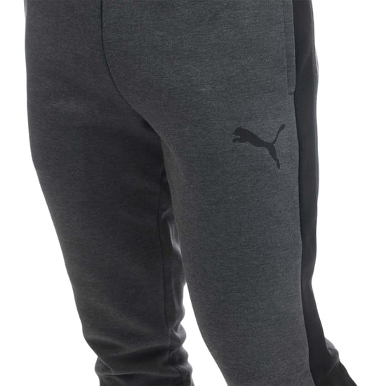 Puma Heren trainingsbroek Evostripe Core katoenmix (Grijze Heide) - Image 3