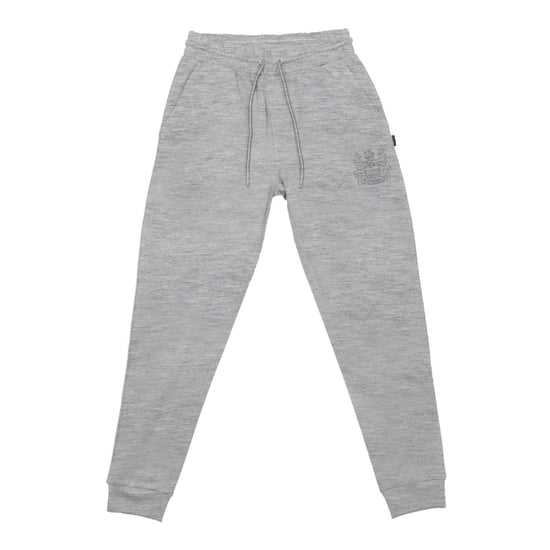 Aquascutum Mens Cotton Tapered Leg Slim Joggers (Grey) - Image 1