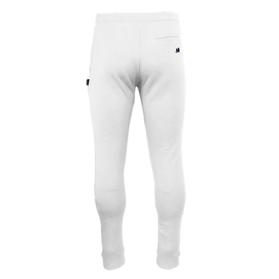 Aquascutum Mens Logo Joggers (White) - Image 2