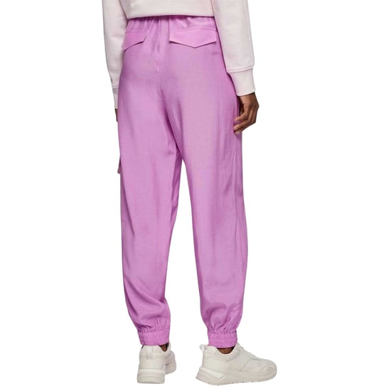 Boss Joggingbyxor i cargotyg för damer/damer (Rosa) - Image 3
