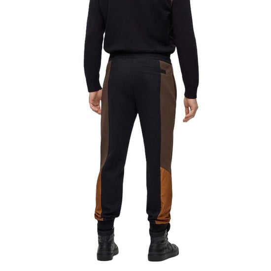 Boss Heren Lamont Colour Block Slim Joggingbroek (Groen) - Image 2