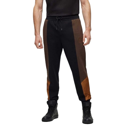 Boss Heren Lamont Colour Block Slim Joggingbroek (Groen) - Image 3