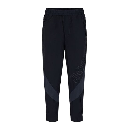 Boss Heren Selon Colour Block Slim Joggers (Donkerblauw) - Image 2