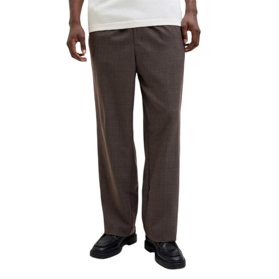 Jack And Jones Heren Bill Stripe Wijde Been Joggers (Chocolade) - Image 3