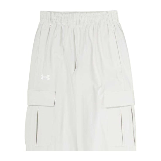 Under Armour Barn/Kids Rival Fleece Cargo Joggingbyxor (Vit) - Image 2