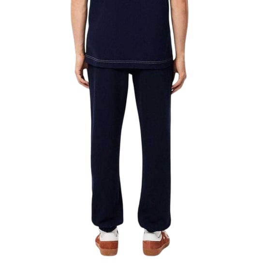Lacoste Heren Biologisch Katoenen Normale Sweatbroek (Marine) - Image 3