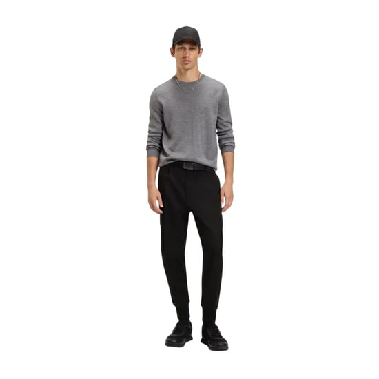 Hugo Heren Glavin241 Slim Cargo Broek (Zwart) - Image 1