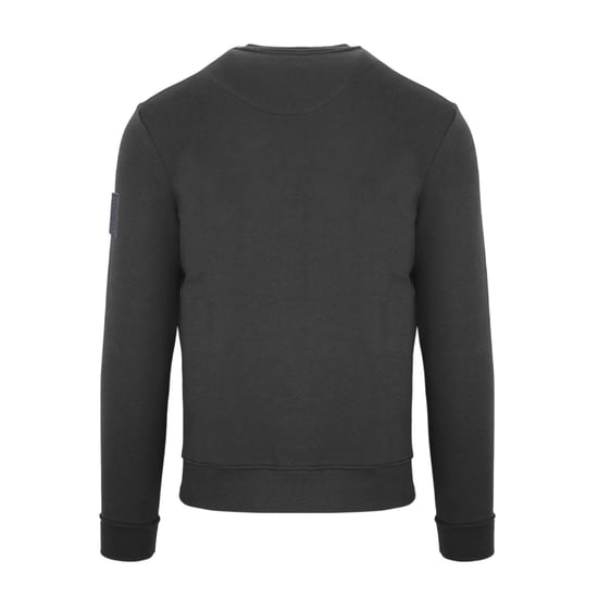 Aquascutum Sweatshirt med rund hals för män (Antracit) - Image 2