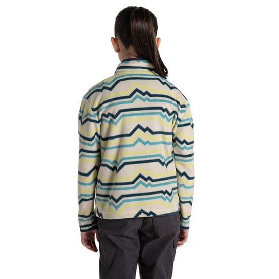 Craghoppers Sweatshirt met geborduurde trechterhals voor kinderen/Kinderen (Sleutelkalk) - Image 2