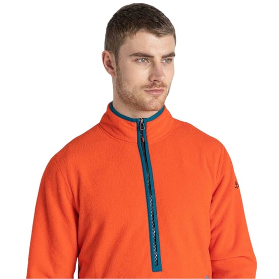 Craghoppers Mens Mock Neck Regular Sweatshirt (Macaw Röd) - Image 4