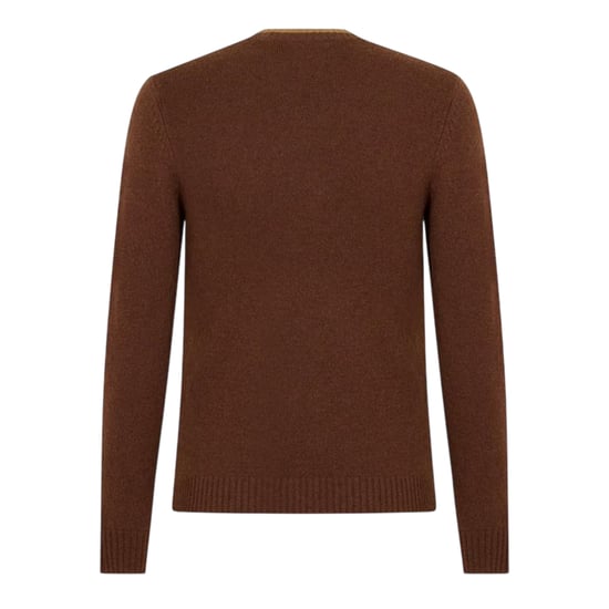 Levis Mens Batwing Logo Crew Neck Jumper (Brun) - Image 2