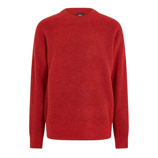 Boss Heren Sweater Top met Crew Hals (Rood) - Image 1