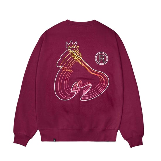 Money Heren Sweatshirt met Repeat logo (Pruim) - Image 2
