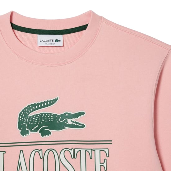 Lacoste Heren Oversized Sweatshirt (Roze) - Image 3