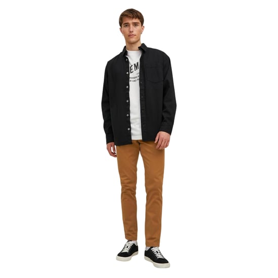 Jack And Jones Heren Marco Bowie Chino (Rubber) - Image 4