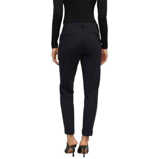Boss Dames/Dames Effen Rechte Chino (Zwart) - Image 2